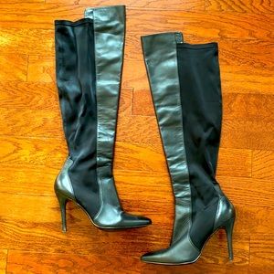 Charles David Leather Knee High Boots